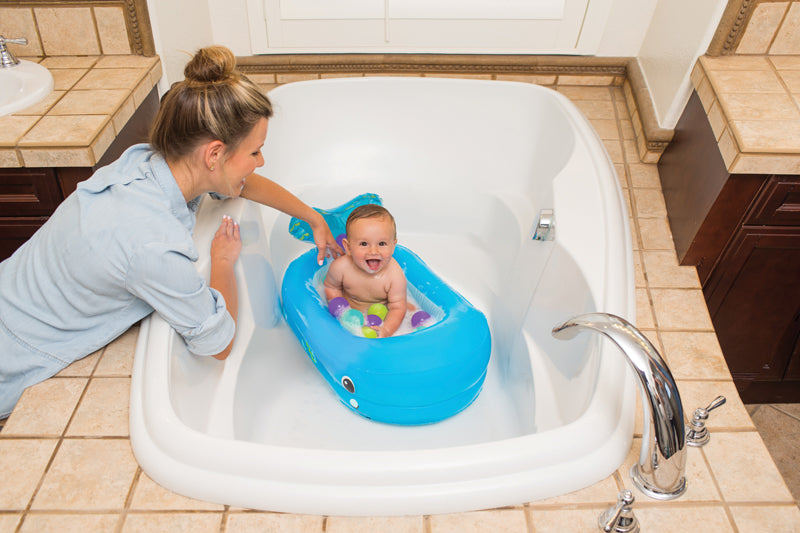 Infantino Inflatable Whale Baby Bubble Bath