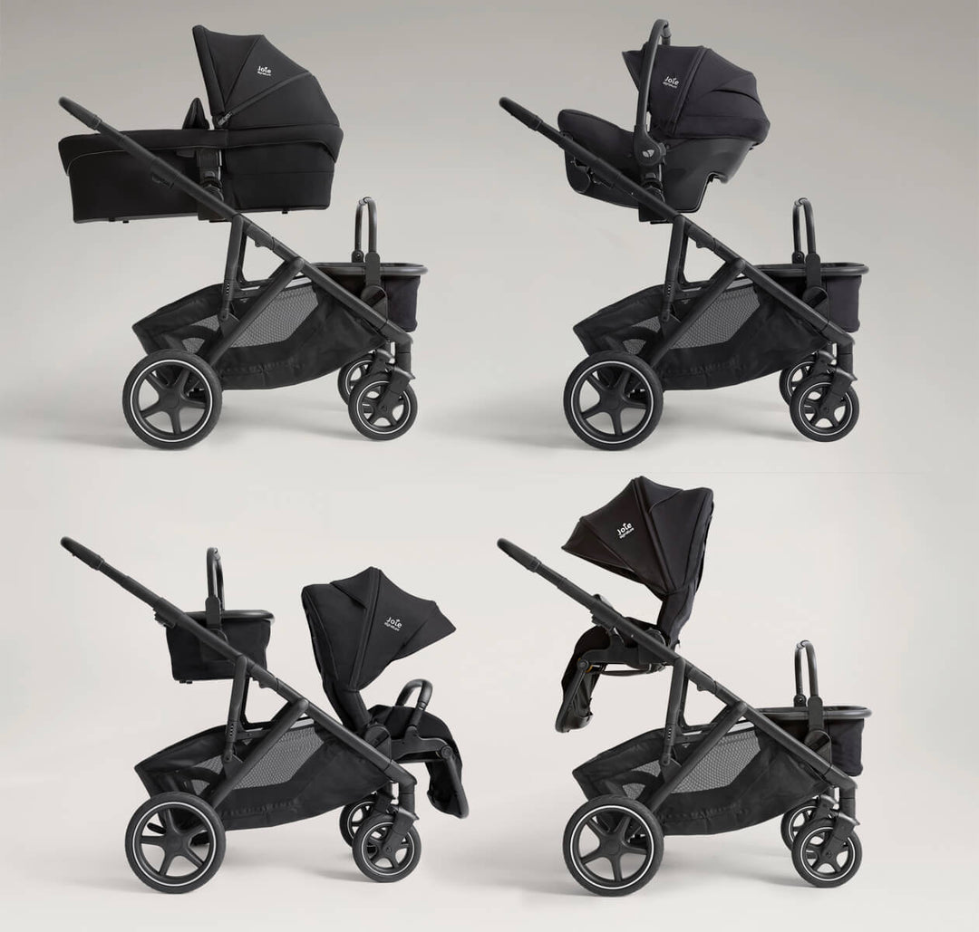 Joie versiti™ Single-to-Double Pram - Eclipse