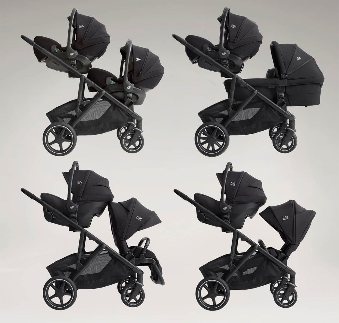 Joie versiti™ Single-to-Double Pram - Eclipse