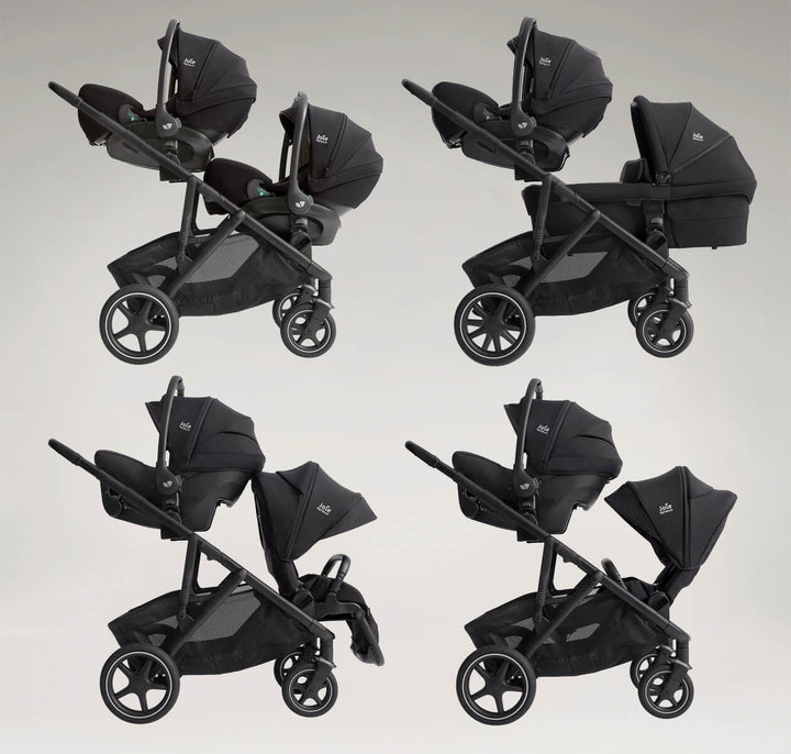 Joie versiti™ Single-to-Double Pram - Eclipse