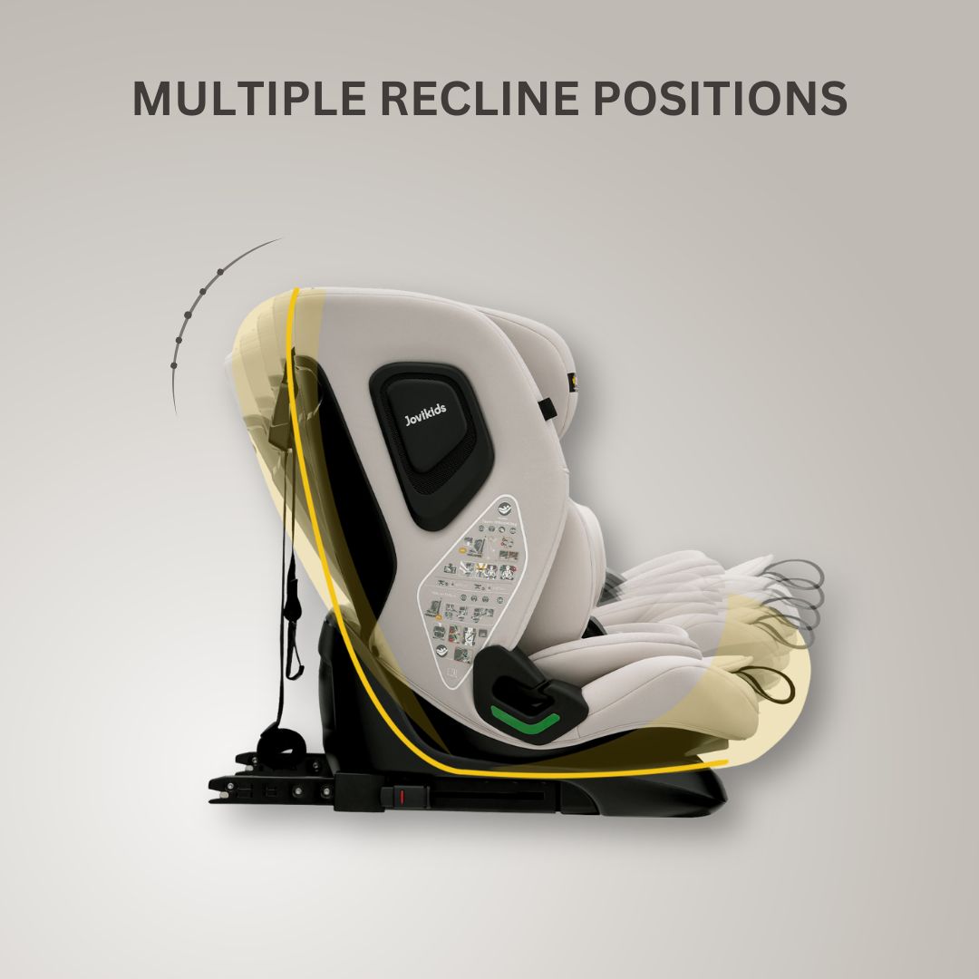 Jovikids CiCl TT i-size Car Seat - Milkstone