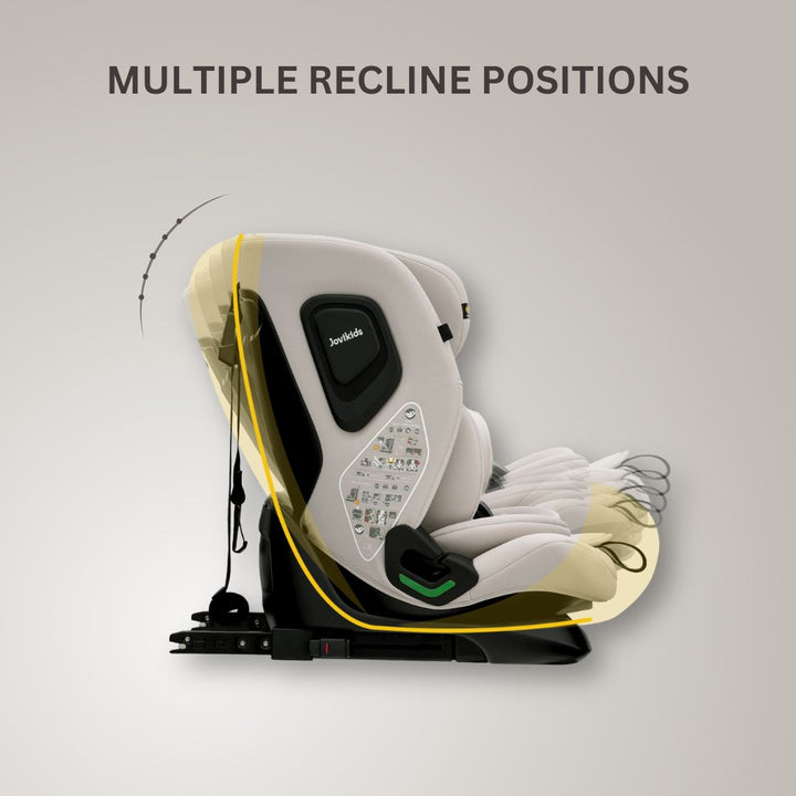 Jovikids CiCl TT i-size Car Seat - Milkstone