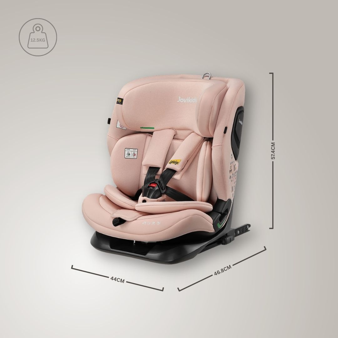 Jovikids CiCl TT i-size Car Seat - Rosewood