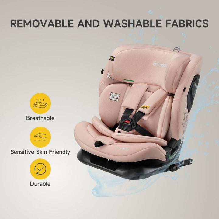 Jovikids CiCl TT i-size Car Seat - Rosewood