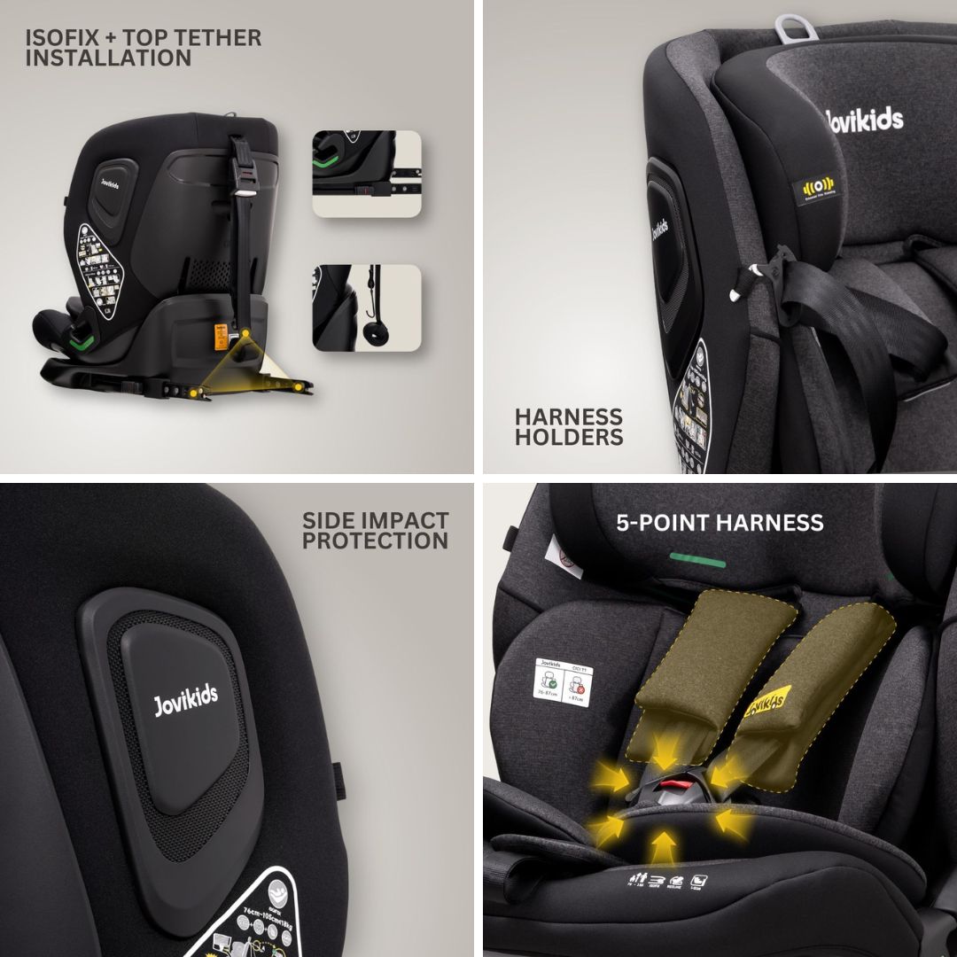 Jovikids CiCl TT i-size Car Seat - Twilight