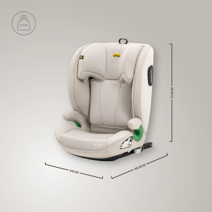 Jovikids Leon Isofix Booster Seat - Milkstone