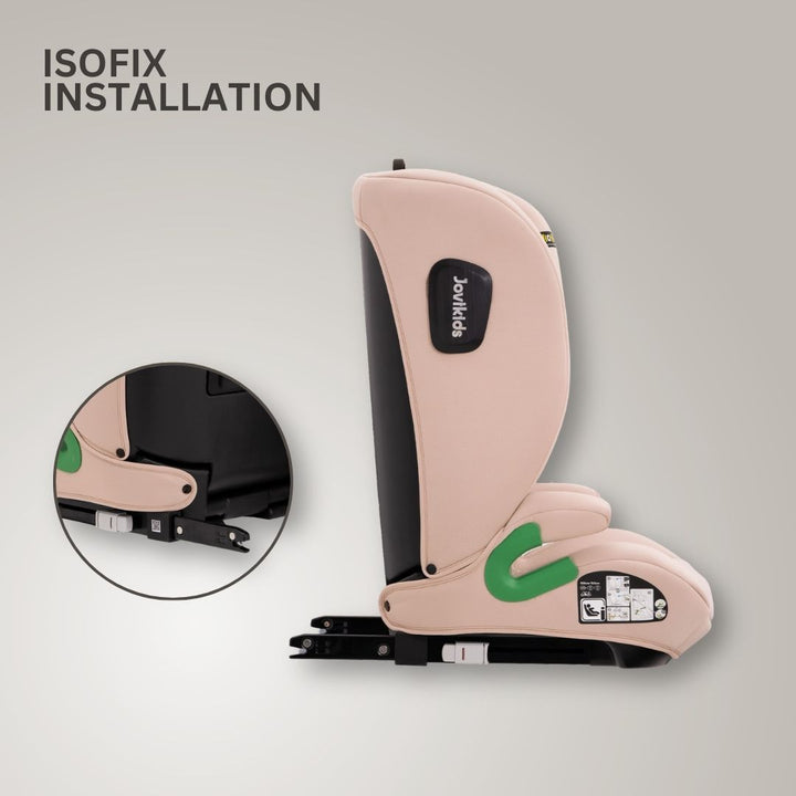 Jovikids Leon Isofix Booster Seat - Rosewood