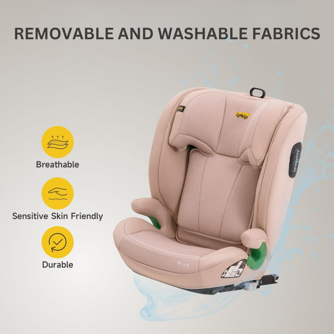 Jovikids Leon Isofix Booster Seat - Rosewood