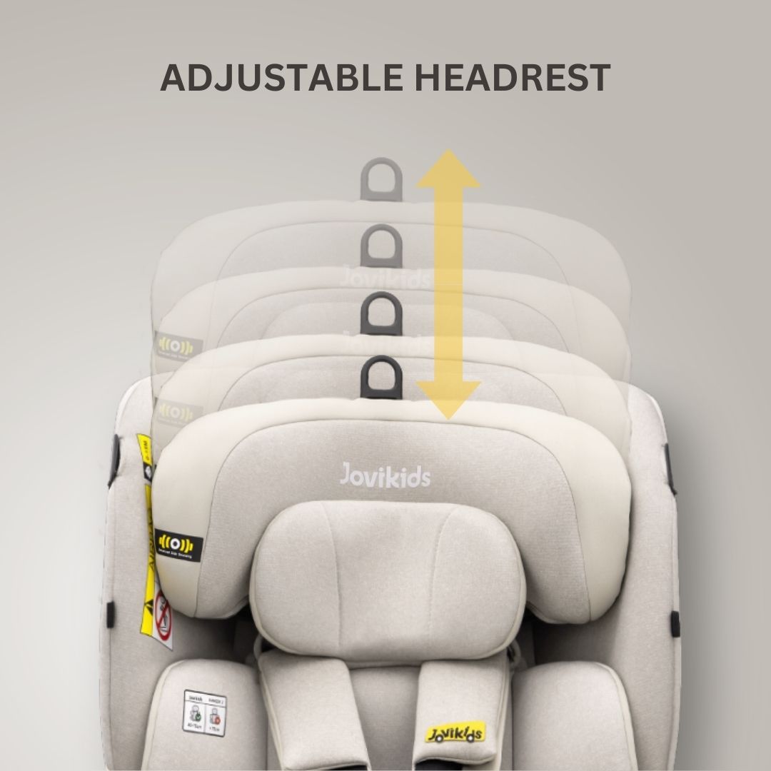 Jovikids Ranger 2 i-size 360 Car Seat - Milkstone
