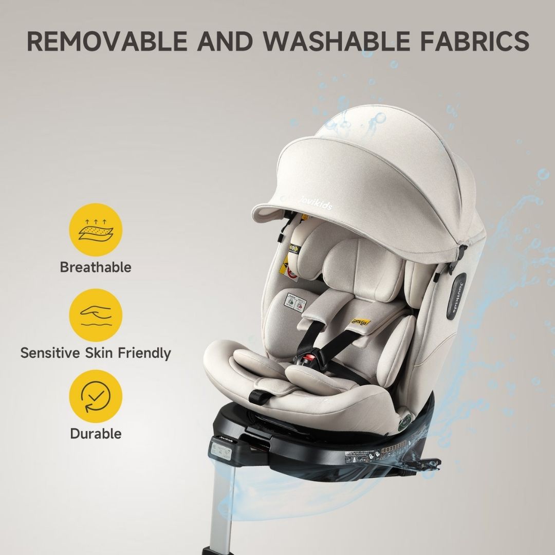 Jovikids Ranger 2 i-size 360 Car Seat - Milkstone