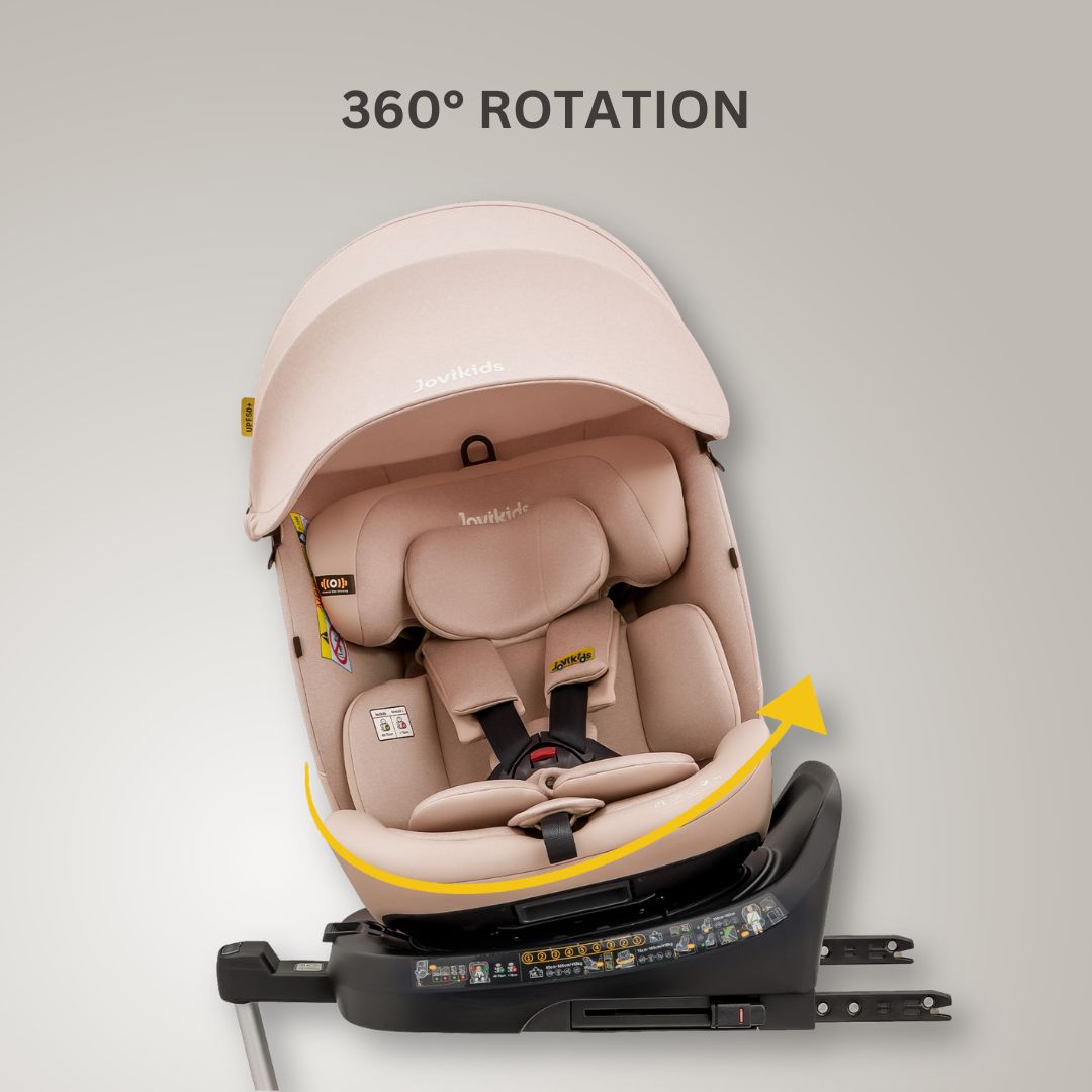 Jovikids Ranger 2 i-size 360 Car Seat - Rosewood