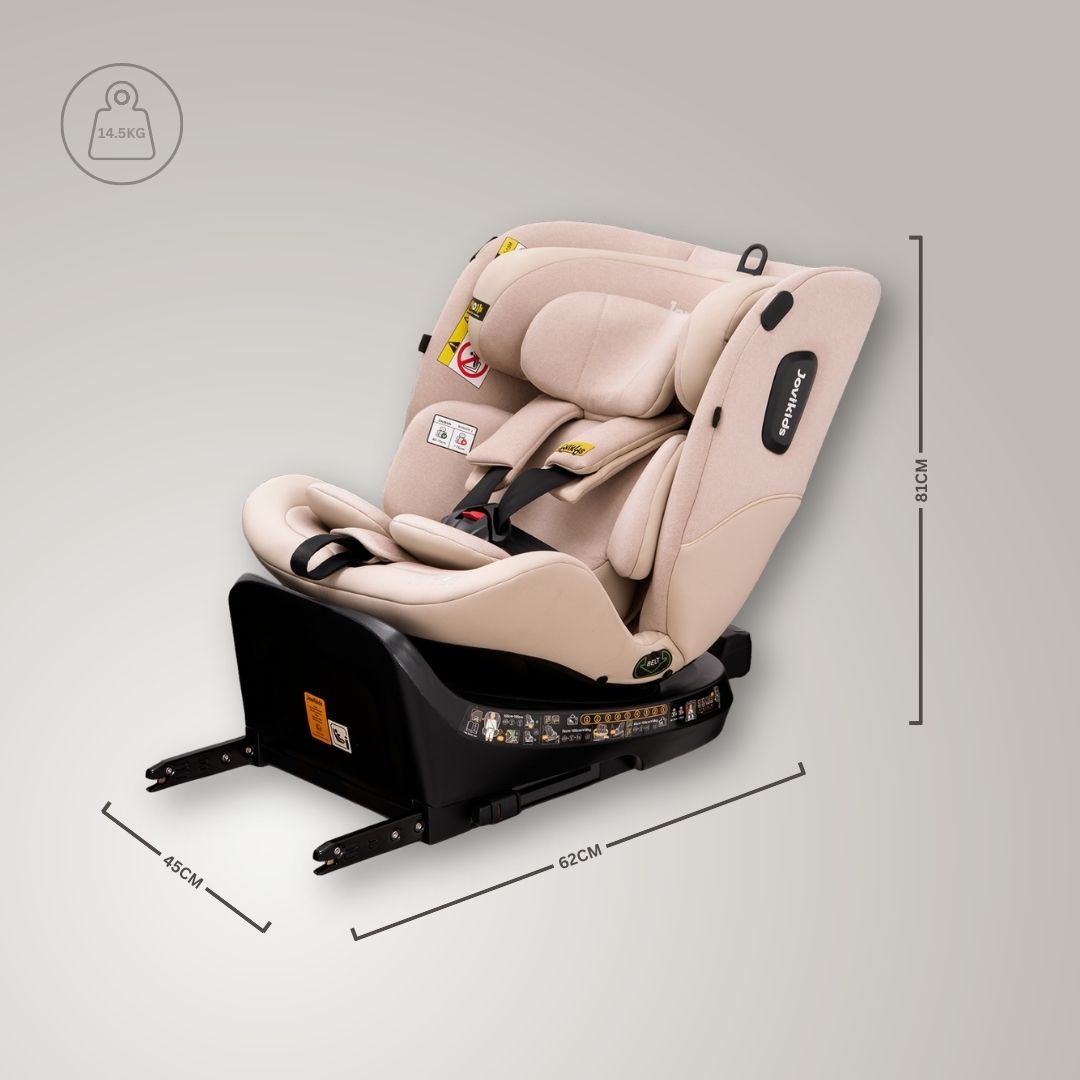 Jovikids Ranger 2 i-size 360 Car Seat - Rosewood