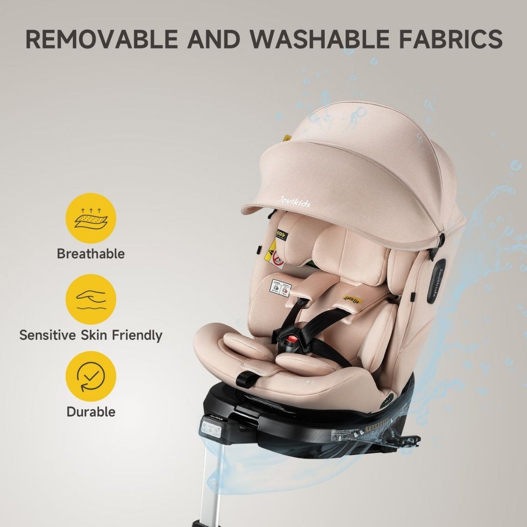 Jovikids Ranger 2 i-size 360 Car Seat - Rosewood
