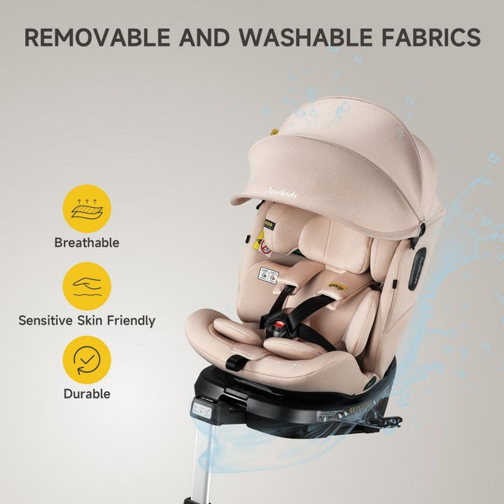 Jovikids Ranger 2 i-size 360 Car Seat - Rosewood
