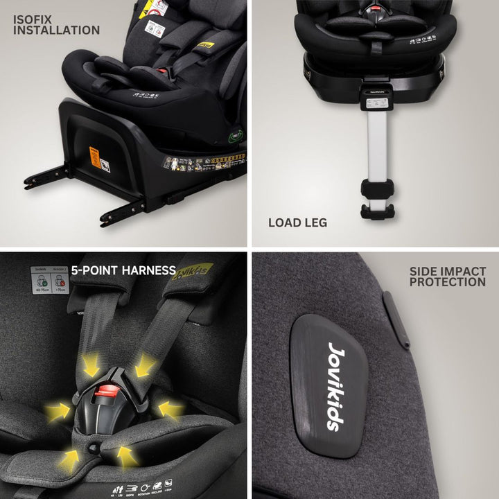 Jovikids Ranger 2 i-size 360 Car Seat - Twilight