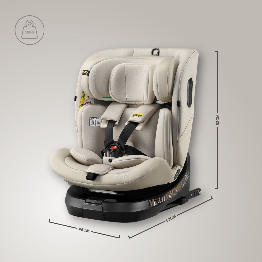 Jovikids Ranger TT 360 i-size Car Seat - Milkstone