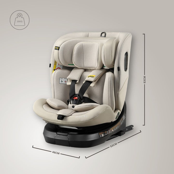 Jovikids Ranger TT 360 i-size Car Seat - Milkstone