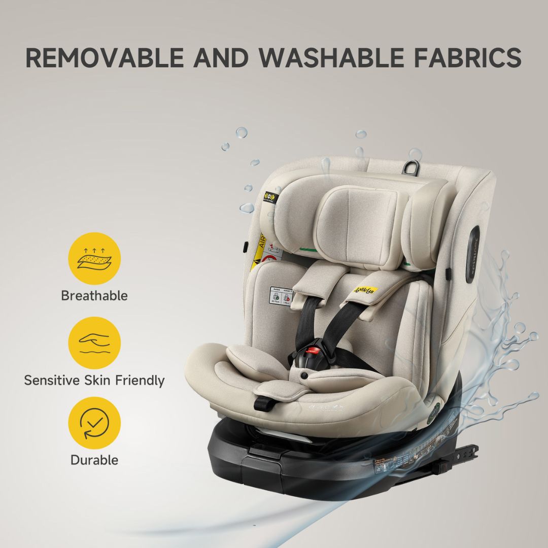 Jovikids Ranger TT 360 i-size Car Seat - Milkstone