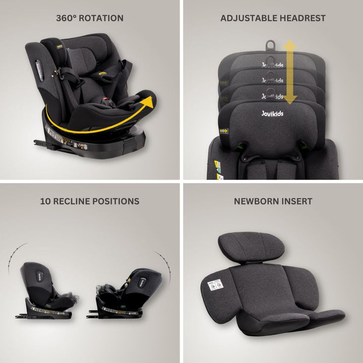 Jovikids Ranger TT 360 i-size Car Seat - Twilight