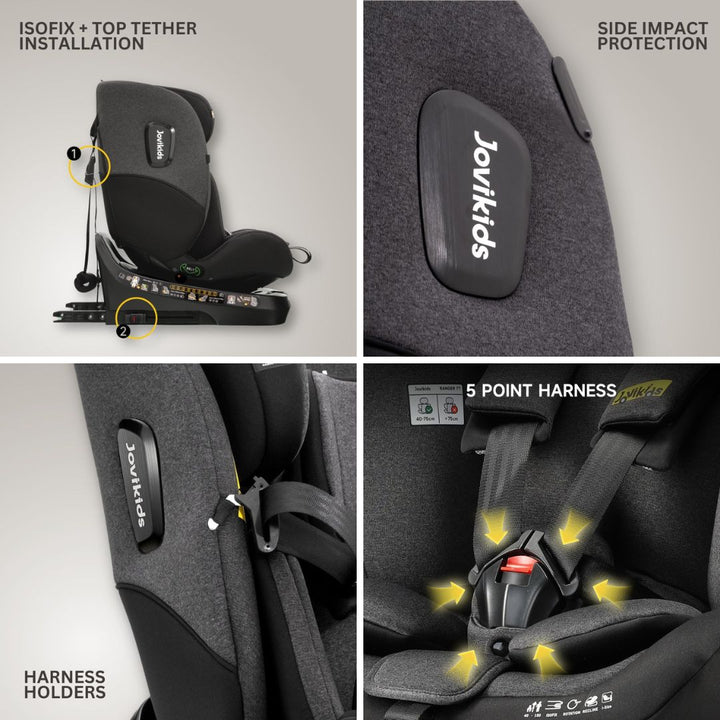 Jovikids Ranger TT 360 i-size Car Seat - Twilight