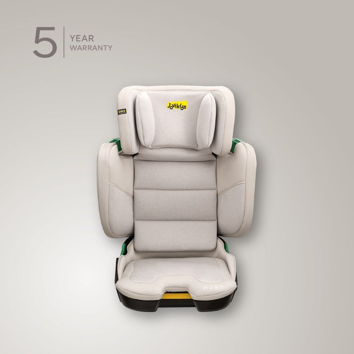 Jovikids Rober+ Folding Highback Booster Seat - Milkstone