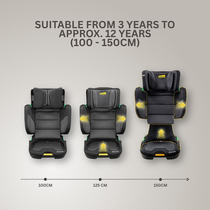 Jovikids Rober+ Folding Highback Booster Seat - Twilight