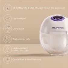 Lansinoh Wearable Single Breast Pump