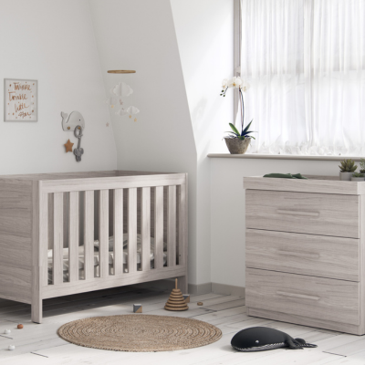 Little Acorns Amalfi 2 Piece Nursery Set - Grey Oak