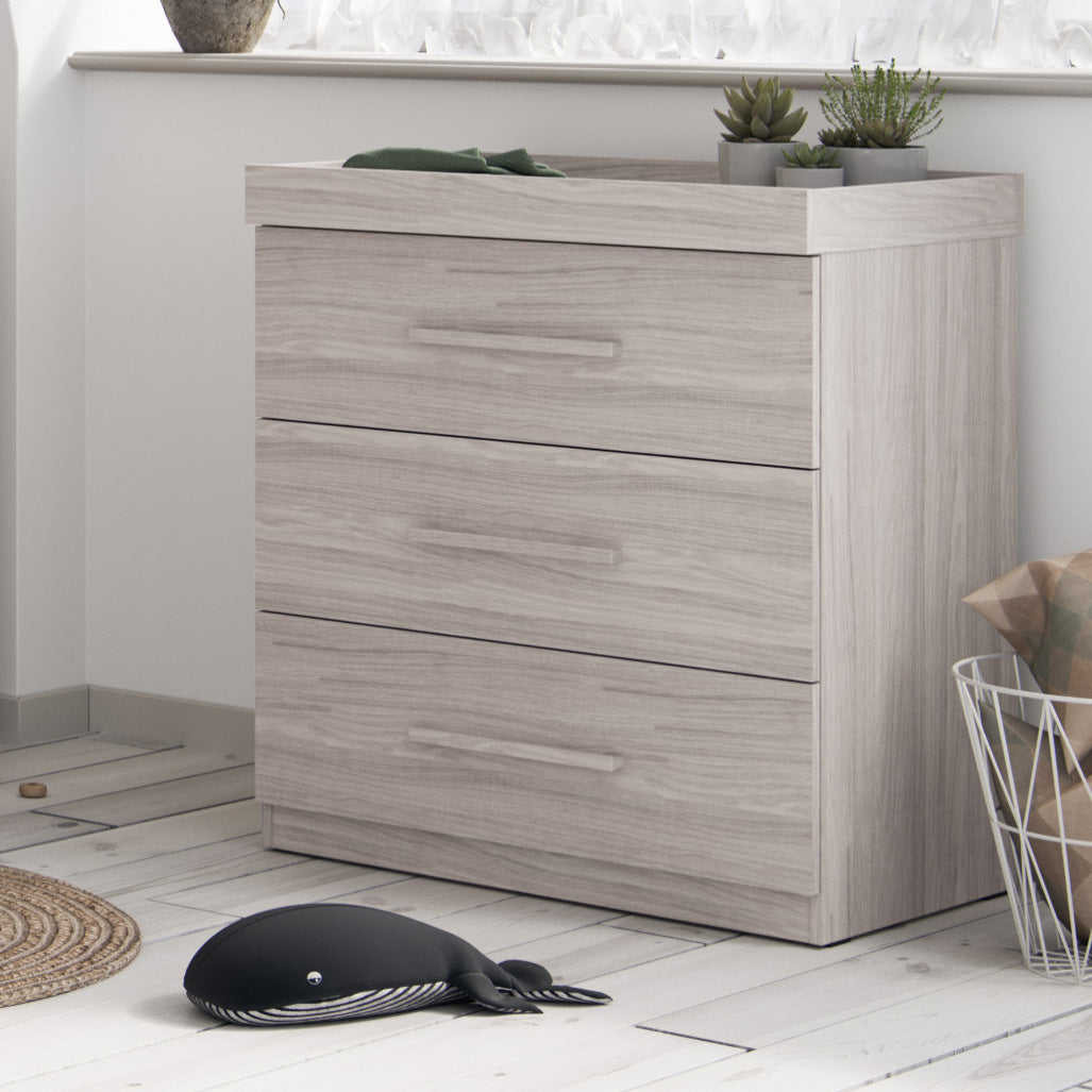 Little Acorns Amalfi 2 Piece Nursery Set - Grey Oak