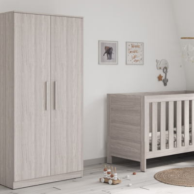 Little Acorns Amalfi 3 Piece Nursery Set - Grey Oak