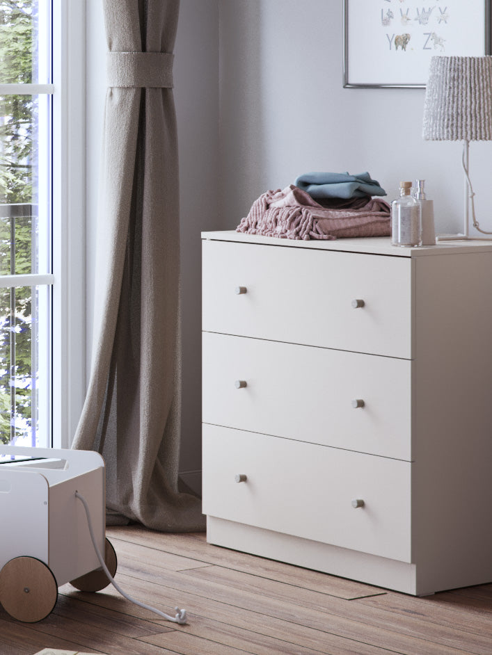 Little Acorns Burlington 2 Piece Nursery Set – Cashmere & Grey Ash