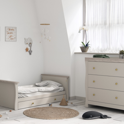 Little Acorns Celeste 2 Piece Nursery Set – Cashmere & Grey Ash