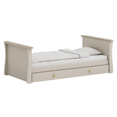 Little Acorns Celeste Cot Bed – Cashmere & Grey Ash
