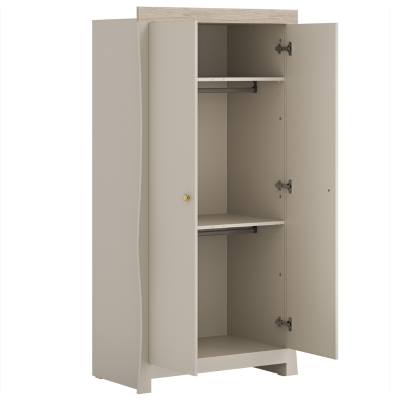 Little Acorns Celeste Wardrobe – Cashmere & Grey Ash