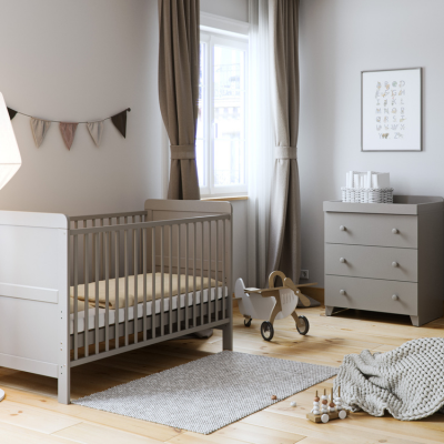 Little Acorns Classic 2 Piece Nursery Set – Grey