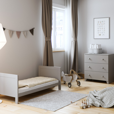 Little Acorns Classic 2 Piece Nursery Set – Grey