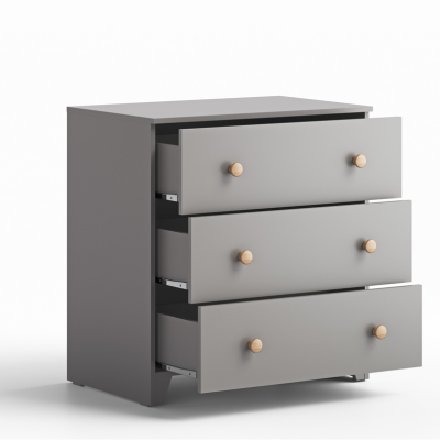 Little Acorns Classic 2 Piece Nursery Set – Grey & Oak