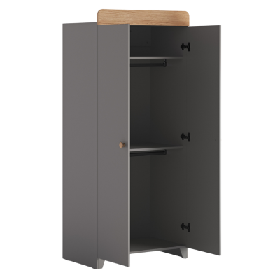 Little Acorns Classic 3 Piece Nursery Set – Grey & Oak