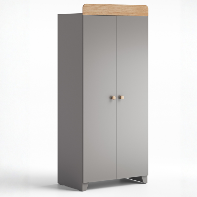 Little Acorns Classic 3 Piece Nursery Set – Grey & Oak