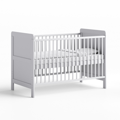 Little Acorns Classic 2 Piece Nursery Set – White