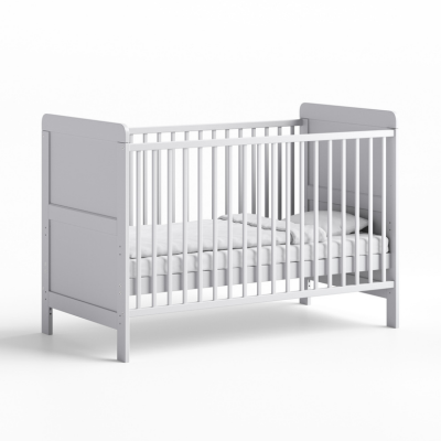 Little Acorns Classic 2 Piece Nursery Set – White
