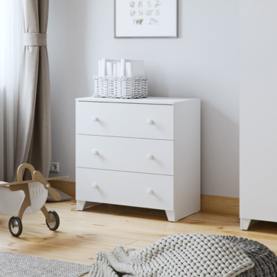 Little Acorns Classic 2 Piece Nursery Set – White