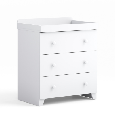 Little Acorns Classic 2 Piece Nursery Set – White