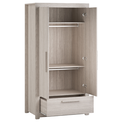 Little Acorns Ellesmere Wardrobe - Grey Ash
