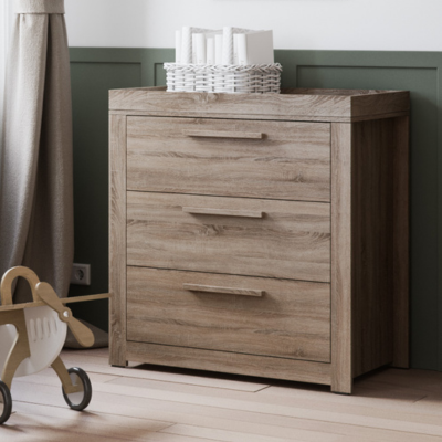 Little Acorns Ellesmere 2 Piece Nursery Set - Truffle Oak