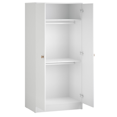 Little Acorns Florence 2 Piece Nursery Set - White & Oak