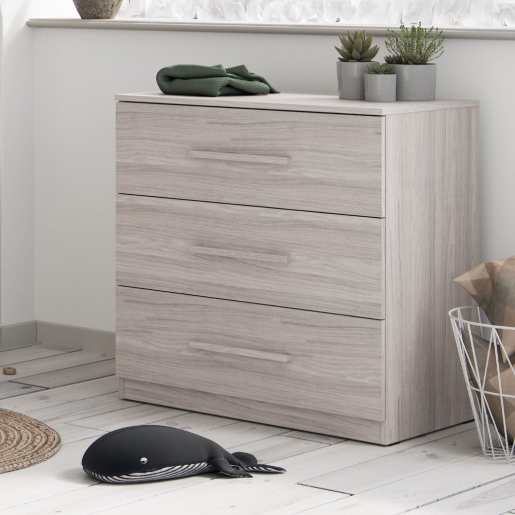 Little Acorns Amalfi 2 Piece Nursery Set - Grey Oak