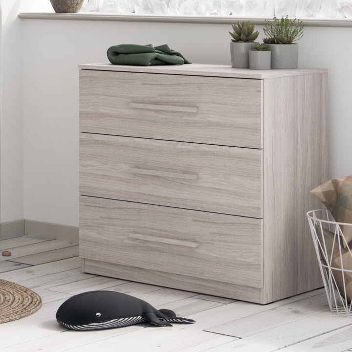 Little Acorns Amalfi 2 Piece Nursery Set - Grey Oak