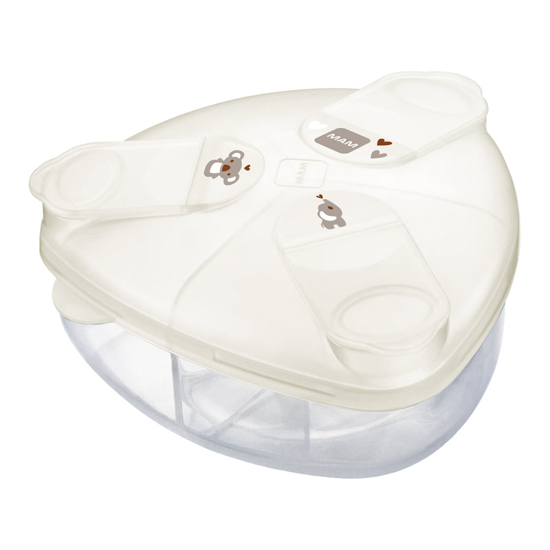 MAM Milk Powder Box - White