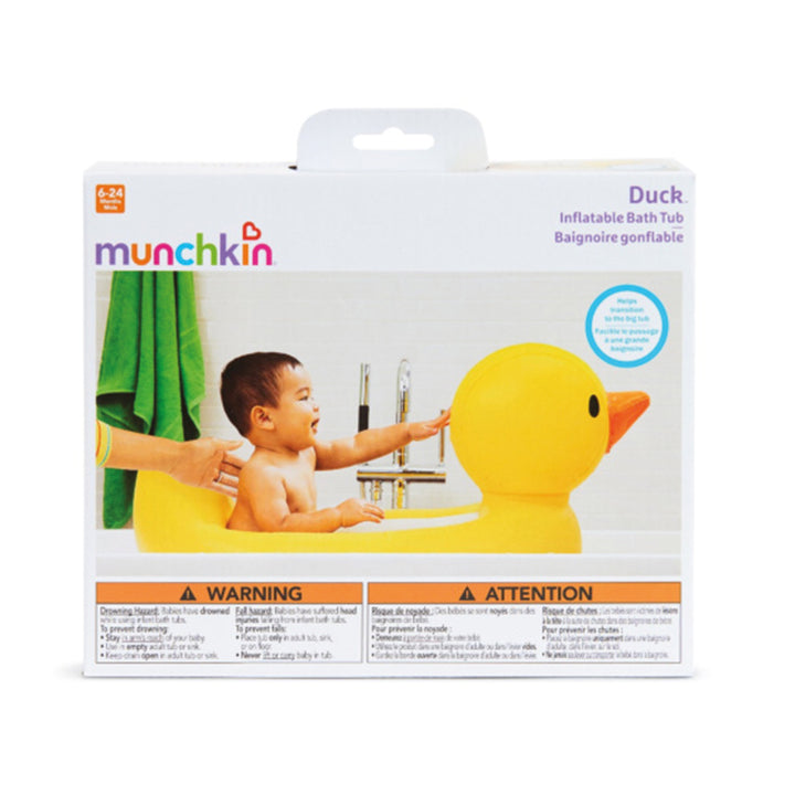 Munchkin White Hot™ Inflatable Duck Tub